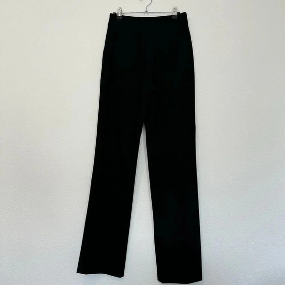 A.L.C Pants Straight Leg Black Size 4 High Rise Old Money - Picture 9 of 12